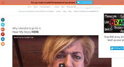 Desktop Screenshot of camilletyler.com